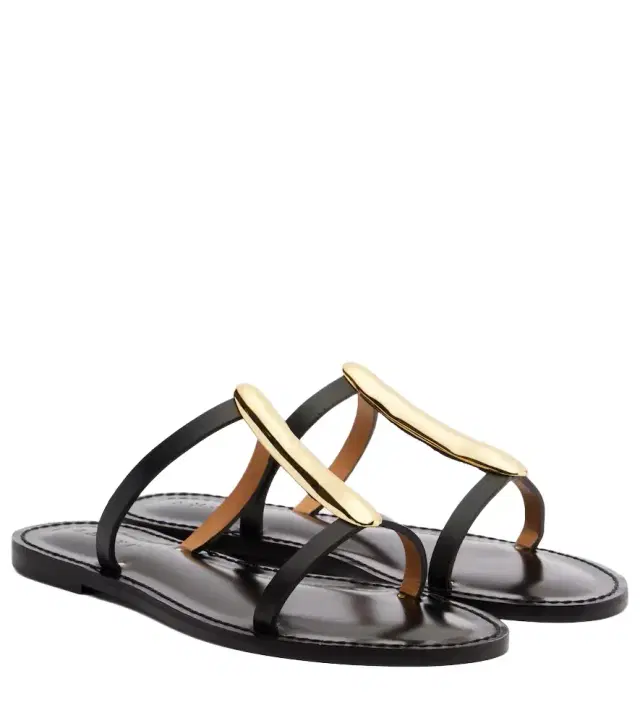 Amanu Sahara embellished leather sandals
