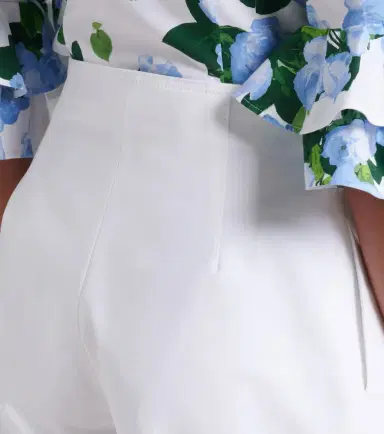 Carolina Herrera Cotton-blend shorts | Thumbnail 2 Carolina Herrera Cotton-blend shorts | Thumbnail 2