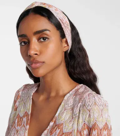 Missoni Zigzag lamé headband | Thumbnail 3 Missoni Zigzag lamé headband | Thumbnail 3