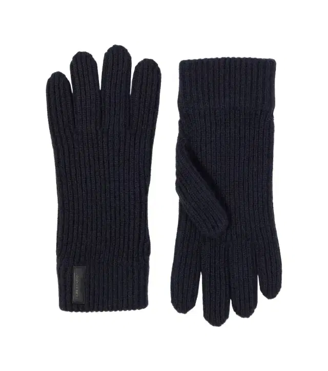Giorgio Armani Ribbed-knit cashmere gloves