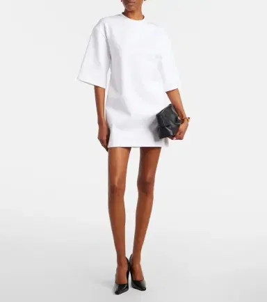 Wardrobe.NYC Wardrobe. NYC Open-back cotton-blend jersey minidress | Thumbnail 5 Wardrobe.NYC Wardrobe. NYC Open-back cotton-blend jersey minidress | Thumbnail 5