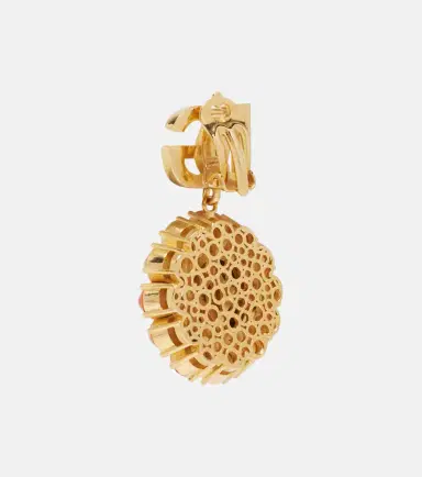 Dolce & Gabbana DG embellished clip-on earrings | Thumbnail 4