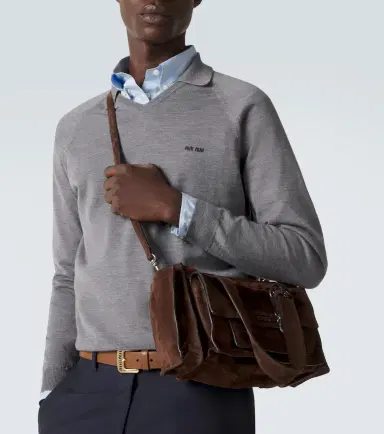 Miu Miu Virgin wool polo sweater | Thumbnail 2
