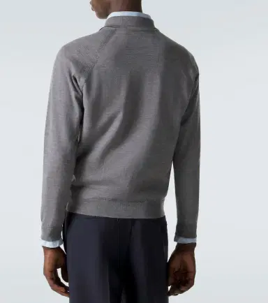 Miu Miu Virgin wool polo sweater | Thumbnail 5