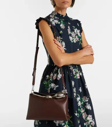 Erdem Bloom Midi leather top-handle bag | Thumbnail 4 Erdem Bloom Midi leather top-handle bag | Thumbnail 4