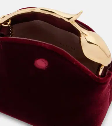 Erdem Bloom Micro velvet top-handle bag | Thumbnail 3