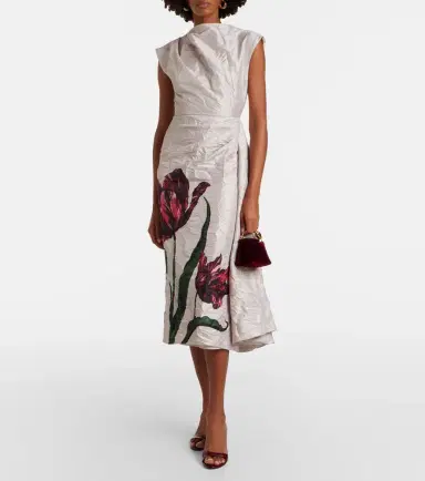 Erdem Bloom Micro velvet top-handle bag | Thumbnail 6
