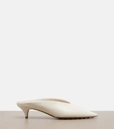 Bottega Veneta Vesta leather mules | Thumbnail 3