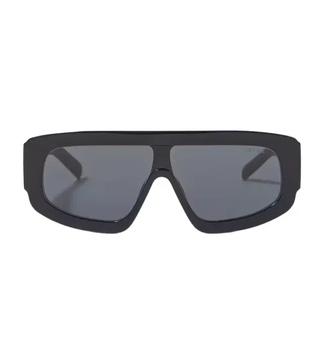Logo shield sunglasses