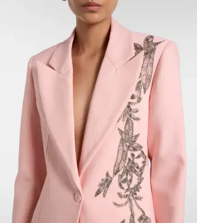 Costarellos Lesia embellished wool-blend blazer | Thumbnail 5 Costarellos Lesia embellished wool-blend blazer | Thumbnail 5