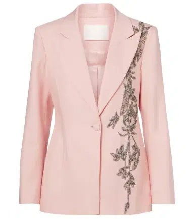 Costarellos Lesia embellished wool-blend blazer | Thumbnail 1 Costarellos Lesia embellished wool-blend blazer | Thumbnail 1