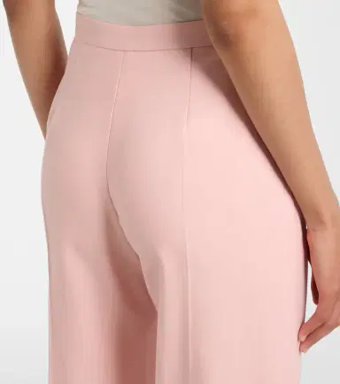 Costarellos Pleated wool-blend wide-leg pants | Thumbnail 3 Costarellos Pleated wool-blend wide-leg pants | Thumbnail 3