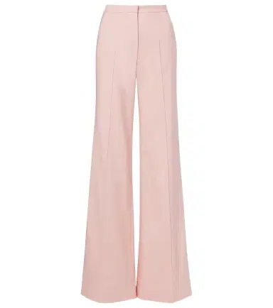 Costarellos Pleated wool-blend wide-leg pants | Thumbnail 1 Costarellos Pleated wool-blend wide-leg pants | Thumbnail 1