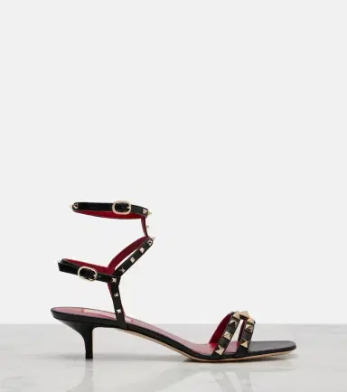 Valentino Garavani Rockstud leather slingback sandals | Thumbnail 3