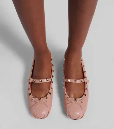 Valentino Garavani Rockstud leather Mary Jane flats | Thumbnail 5