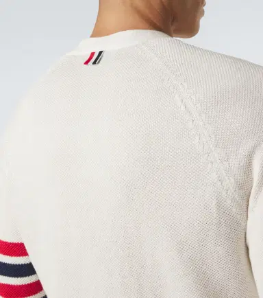 Thom Browne 4-Bar linen and cotton cardigan | Thumbnail 2 Thom Browne 4-Bar linen and cotton cardigan | Thumbnail 2
