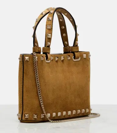 Valentino Garavani Rockstud Mini suede tote bag | Thumbnail 3