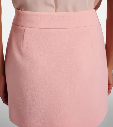 Valentino VGold virgin wool crêpe miniskirt | Thumbnail 3 Valentino VGold virgin wool crêpe miniskirt | Thumbnail 3