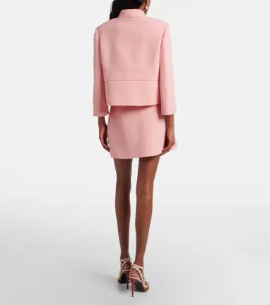 Valentino VGold virgin wool crêpe miniskirt | Thumbnail 5 Valentino VGold virgin wool crêpe miniskirt | Thumbnail 5