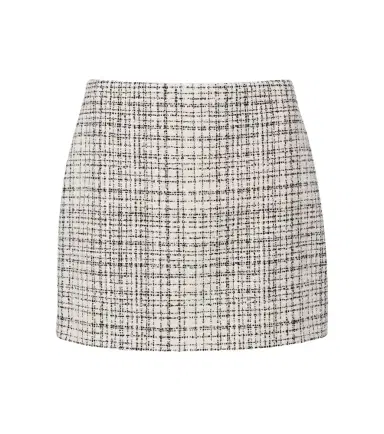 Valentino Cotton-blend tweed miniskirt | Thumbnail 1