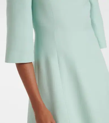 Valentino Crepe Couture embellished midi dress | Thumbnail 3 Valentino Crepe Couture embellished midi dress | Thumbnail 3