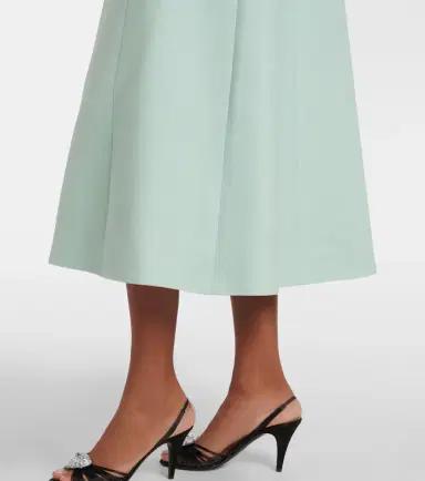 Valentino Crepe Couture embellished midi dress | Thumbnail 4 Valentino Crepe Couture embellished midi dress | Thumbnail 4