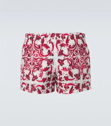 Dolce & Gabbana Majolica swim trunks | Thumbnail 2 Dolce & Gabbana Majolica swim trunks | Thumbnail 2