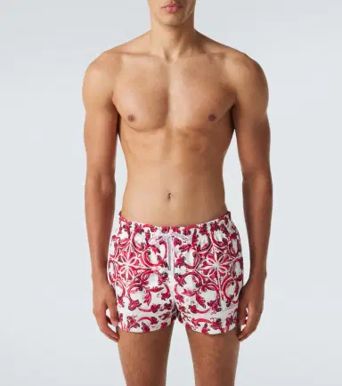 Dolce & Gabbana Majolica swim trunks | Thumbnail 5 Dolce & Gabbana Majolica swim trunks | Thumbnail 5