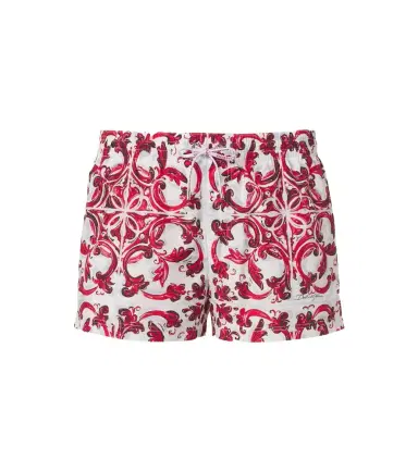 Dolce & Gabbana Majolica swim trunks | Thumbnail 1 Dolce & Gabbana Majolica swim trunks | Thumbnail 1