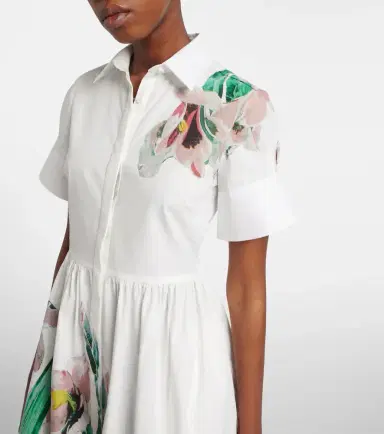 Erdem Floral cotton shirt dress | Thumbnail 2