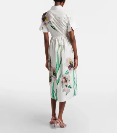 Erdem Floral cotton shirt dress | Thumbnail 4