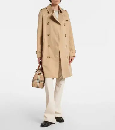 Burberry Kensington cotton trench coat | Thumbnail 3