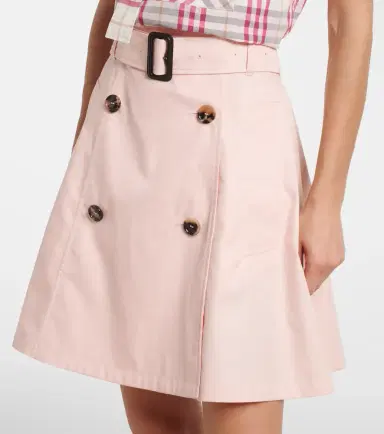 Burberry Josselyn belted cotton miniskirt | Thumbnail 2 Burberry Josselyn belted cotton miniskirt | Thumbnail 2