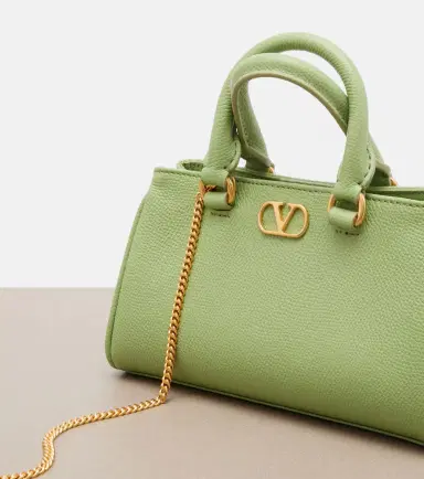 Valentino Garavani VLogo Mini leather top-handle bag | Thumbnail 3