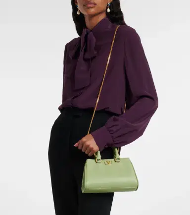 Valentino Garavani VLogo Mini leather top-handle bag | Thumbnail 7