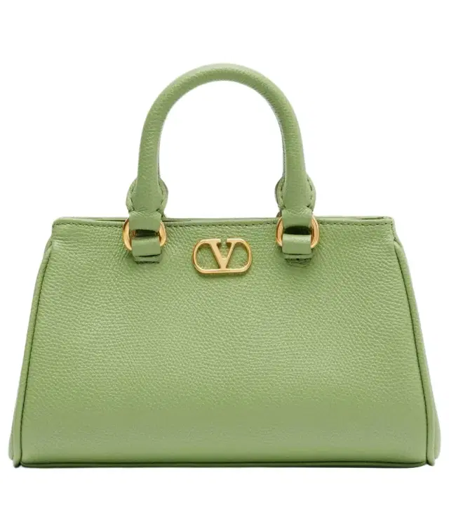 Valentino Garavani VLogo Mini leather top-handle bag