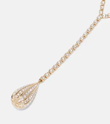 Valentino Poétique Des Gouttes Swarovski-embellished necklace | Thumbnail 3