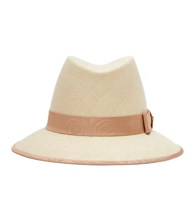 Valentino VLogo straw Panama hat