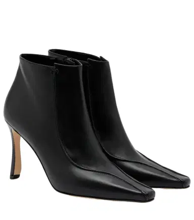 Manolo Blahnik Milleta leather ankle boots | Thumbnail 1 Manolo Blahnik Milleta leather ankle boots | Thumbnail 1
