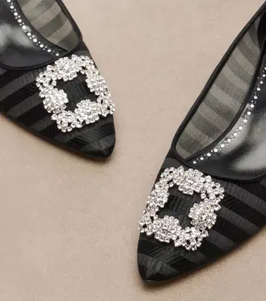 Manolo Blahnik Hangisi embellished pumps | Thumbnail 3