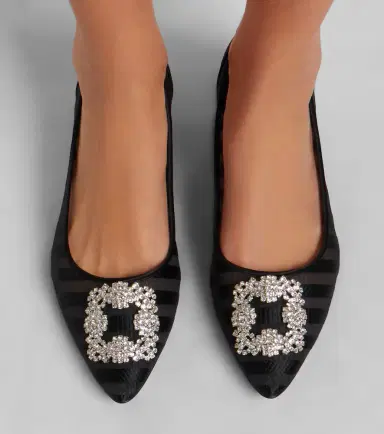 Manolo Blahnik Hangisi embellished pumps | Thumbnail 6