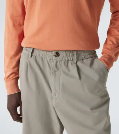 Brunello Cucinelli Cotton gabardine Bermuda shorts | Thumbnail 2