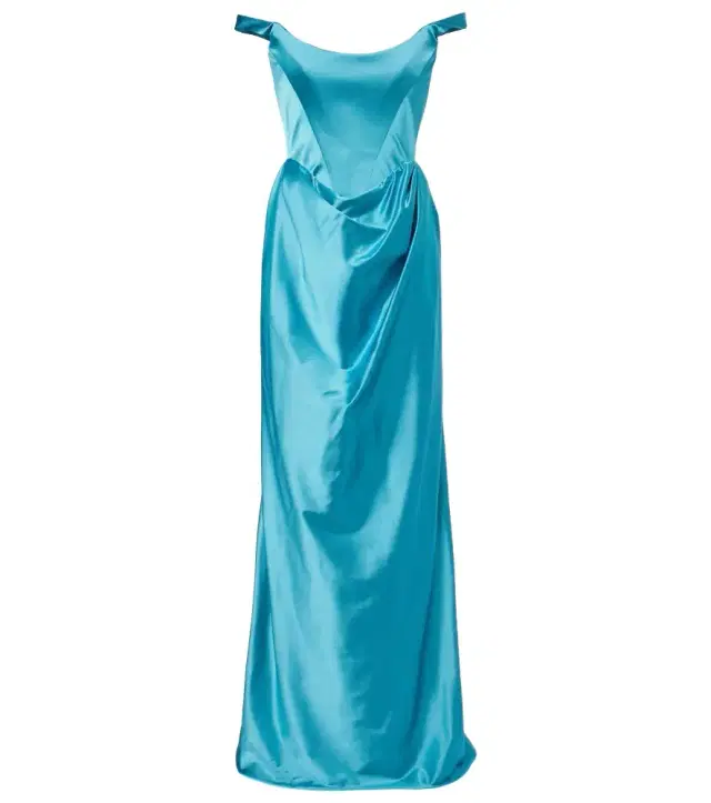 Nova Camille satin bustier gown