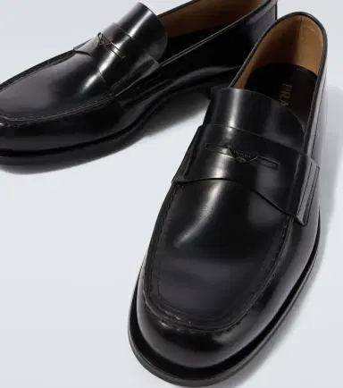 Prada Leather penny loafers | Thumbnail 5