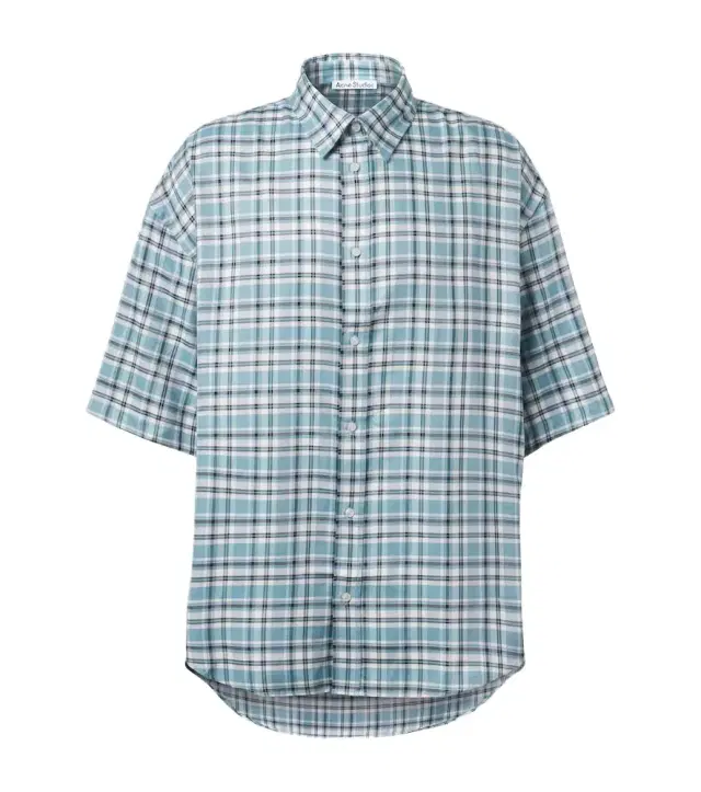 Acne Studios Plaid oversized flannel shirt