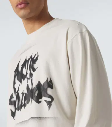 Acne Studios Logo cotton-blend jersey T-shirt | Thumbnail 6 Acne Studios Logo cotton-blend jersey T-shirt | Thumbnail 6