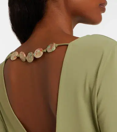 Eres Fabuleuse beaded midi dress | Thumbnail 5 Eres Fabuleuse beaded midi dress | Thumbnail 5