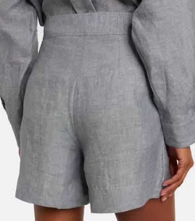 Eres Enjouée linen shorts | Thumbnail 2
