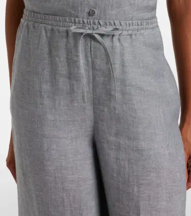 Eres Bienheureux linen wide-leg pants | Thumbnail 3