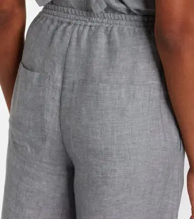Eres Bienheureux linen wide-leg pants | Thumbnail 4